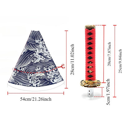 🔪Katana Gear Shift Knob – Transform Your Drive Into a Samurai Experience
