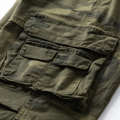 Men’s Stretch Camouflage Cargo Pants