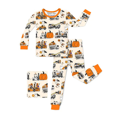 Kids Bamboo Holiday Pajama Set