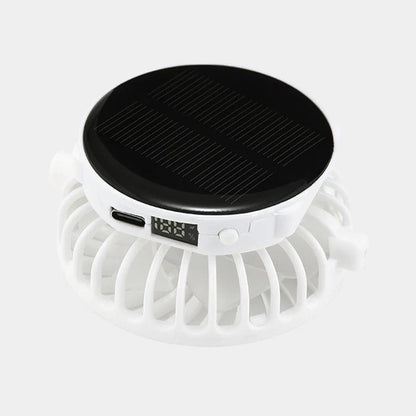 ☀️ Solar & USB Dual-Powered Fan Hat: UPF50+ breathable cooling baseball cap with 3-speed 360° adjustable whisper-quiet fan!