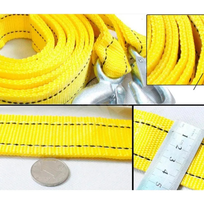 🚙 5-Ton Heavy-Duty Car Tow Strap