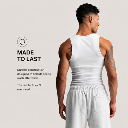 Men’s Cotton Fitted Tank Tops