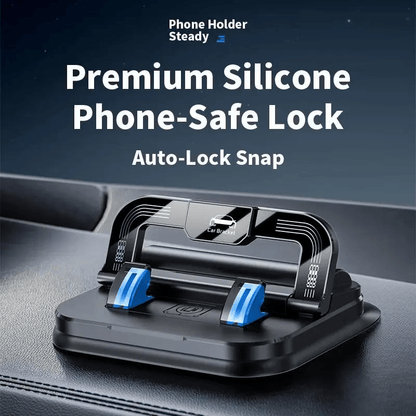 🔥360° Rotating Anti-Shake Car Phone Holder – Universal Dashboard Mount for Hands-Free Navigation