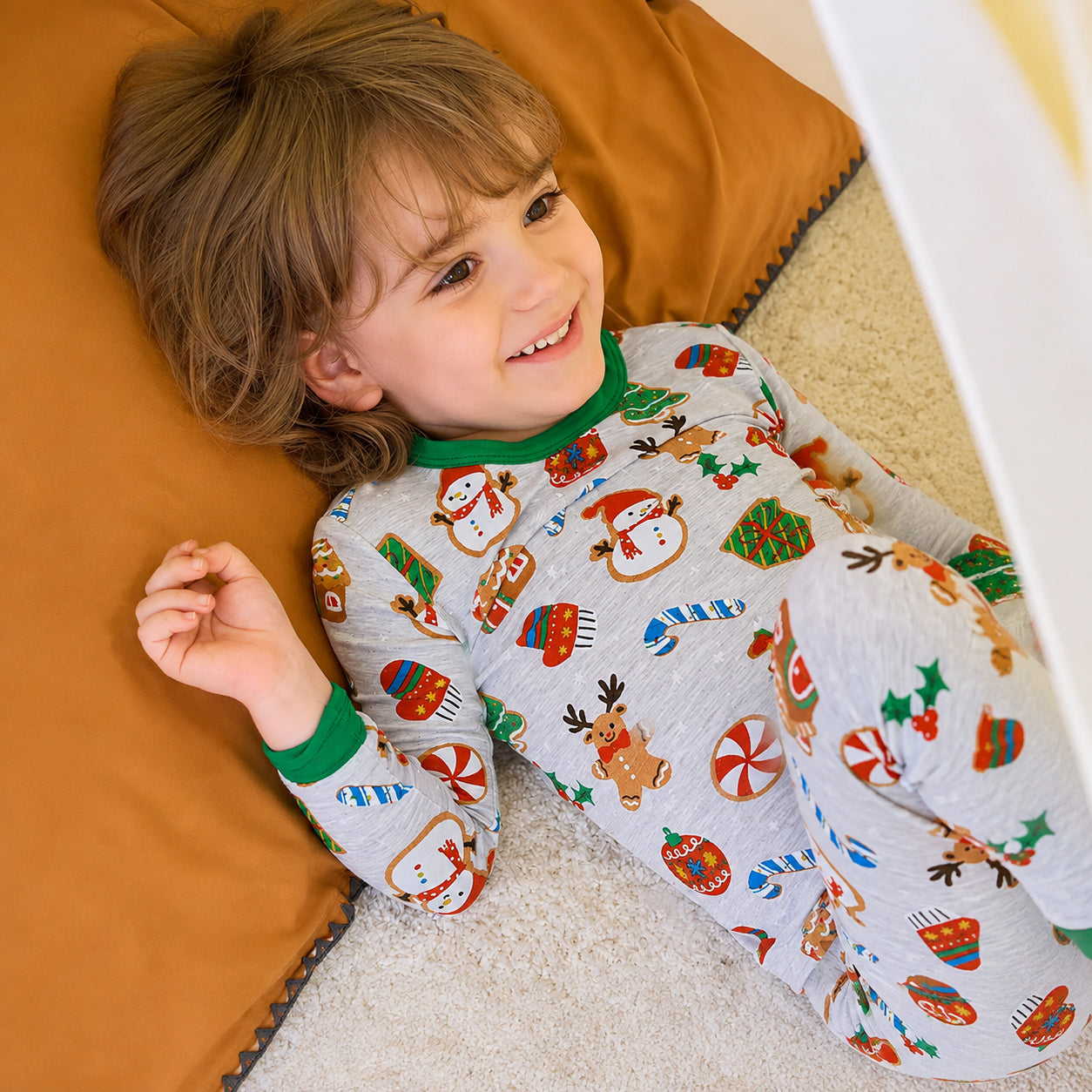 Kids Bamboo Holiday Pajama Set