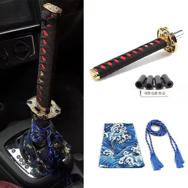 🔪Katana Gear Shift Knob – Transform Your Drive Into a Samurai Experience