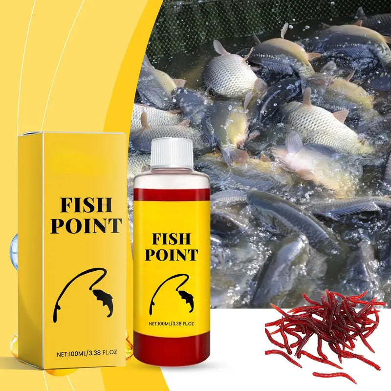 🐟 Concentrated Red Worm Fish Attractant Liquid (100ml)