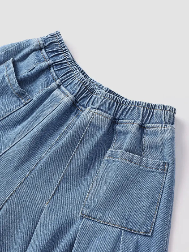 Women’s Ultra-Soft Baggy Wide-Leg Jeans