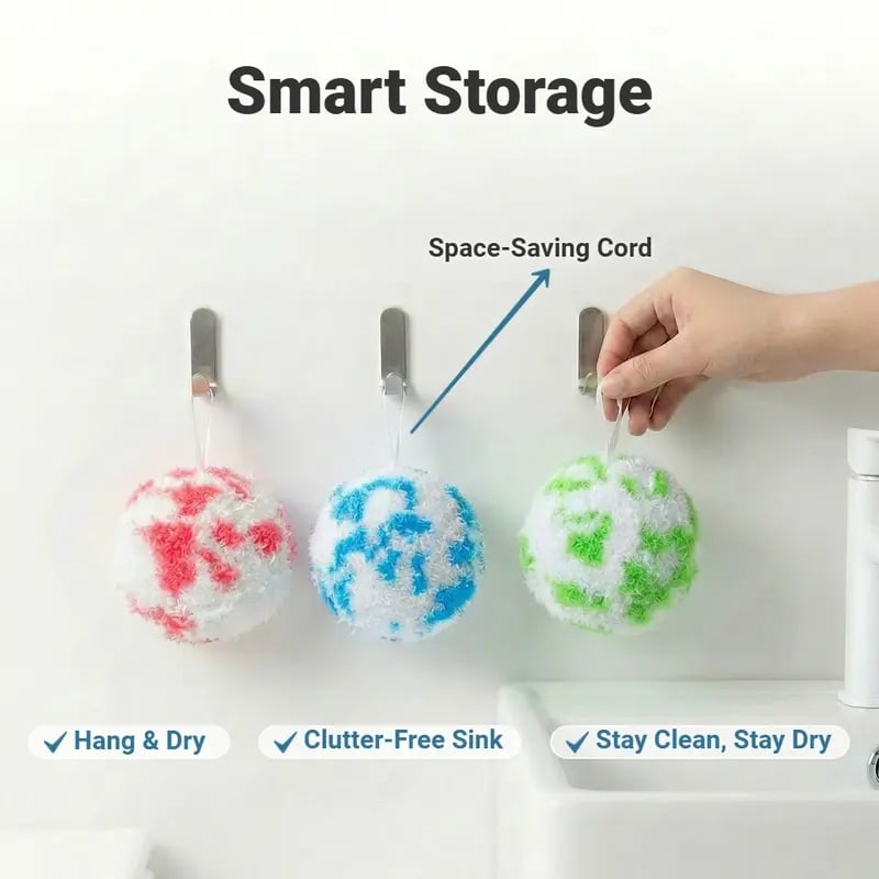 ✨ Ultimate Magic Eraser (3PCS ): Eco-Friendly Multi-Surface Scrub Pad for Instant Deep Cleaning 🧽🛡️