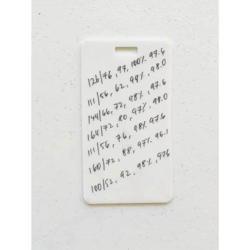 Reusable Erasable Badge Notes: Dual-Sided, Fade-Proof Nursing Pocket Notepad! 🩺✨