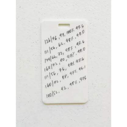 Reusable Erasable Badge Notes: Dual-Sided, Fade-Proof Nursing Pocket Notepad! 🩺✨