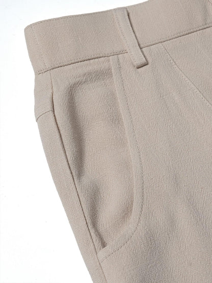 Women’s Linen Palazzo Pants with Pockets
