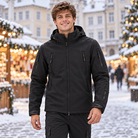 Men’s Weather-Ready Hooded Outdoor Jacket