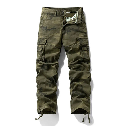 Men’s Stretch Camouflage Cargo Pants
