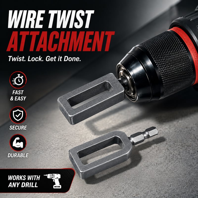 ⚙️ Professional High-Efficiency Wire Twister / Knotter