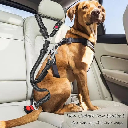 🐱🐶 Pet Seatbelts – Adjustable Safety Leads