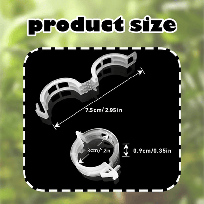 🥬Reusable Plant Support Clips (100 clips)