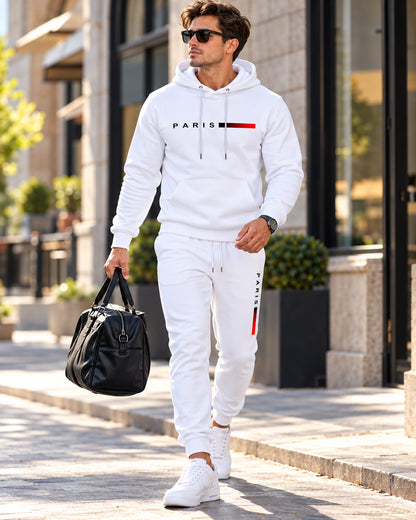 Men's Casual Hoodie and Jogger Pants Set