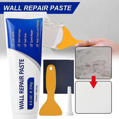 🛠️ No Skills Needed! Quick-Dry Wall Patch Compound – Professional Restoration Kit for Drywall & Plaster 🚀