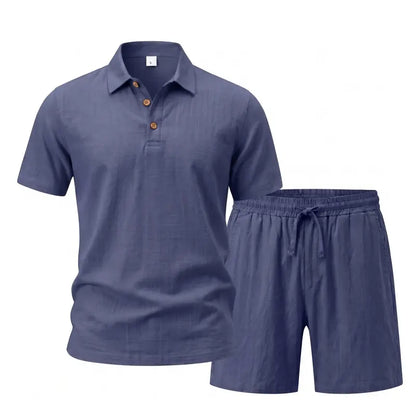 Men’s Linen-Blend Vacation Set