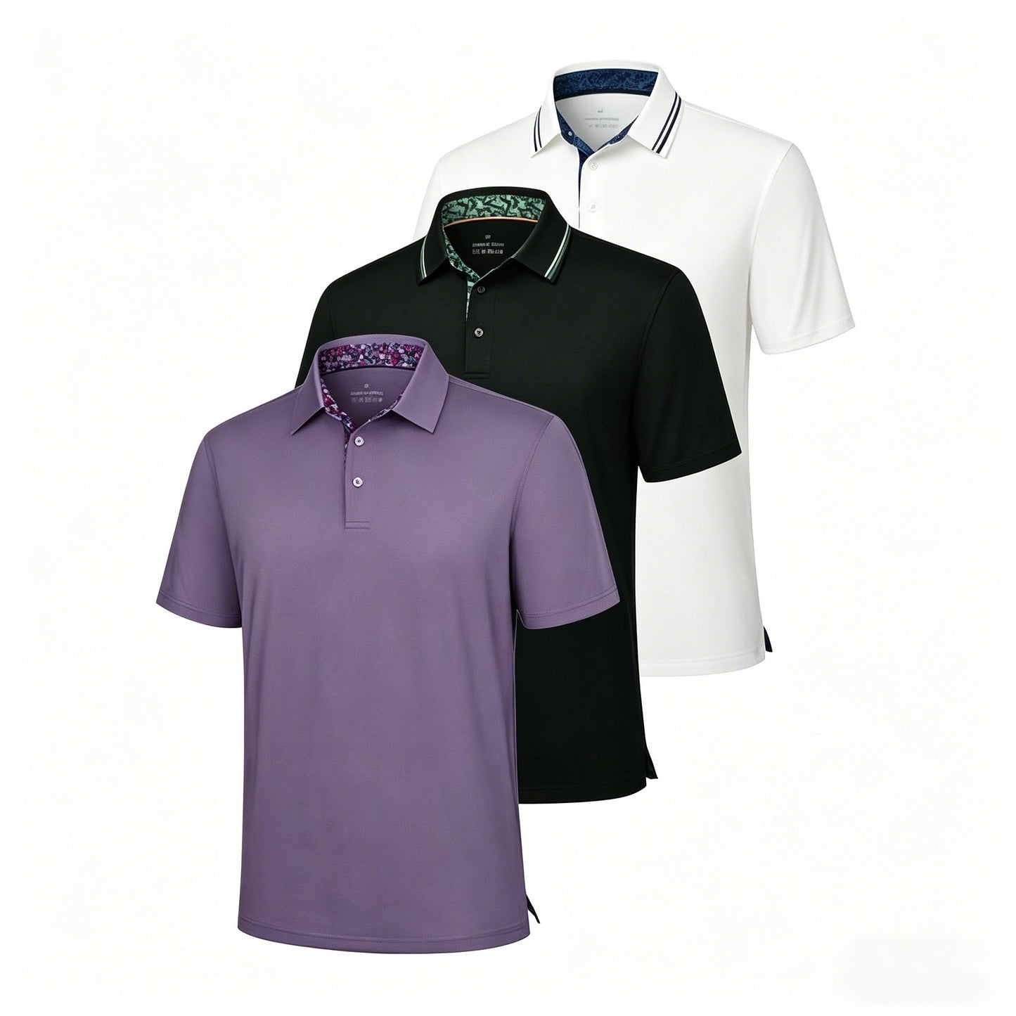 👕 Men's Quick-Dry Performance Polo Shirt | Moisture-Wicking & UPF30+