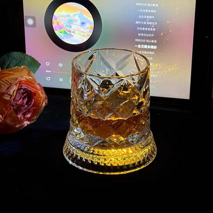 🔥 2026 Trend: The Kinetic Spin Whiskey Glass – Luxury One-Handed Relaxation for True Connoisseurs 🥃✨