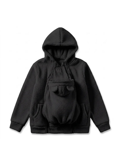 Cozy Babywearing Fleece Hoodie