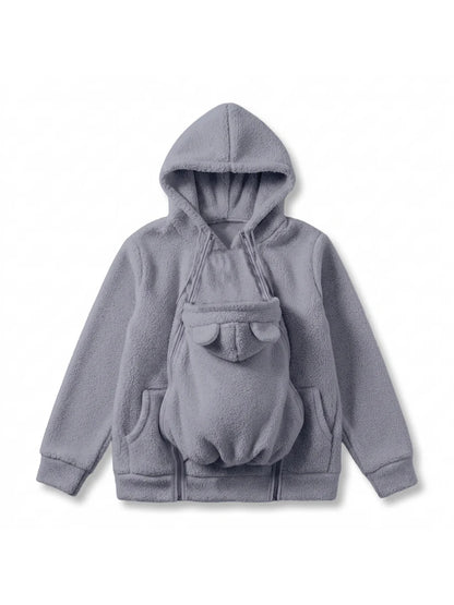 Cozy Babywearing Fleece Hoodie